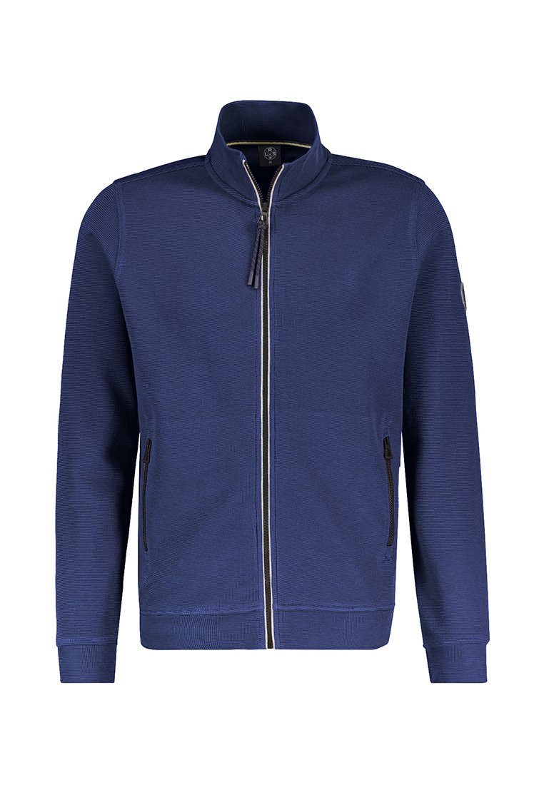 Lerros Sweater met rits donkerblauw