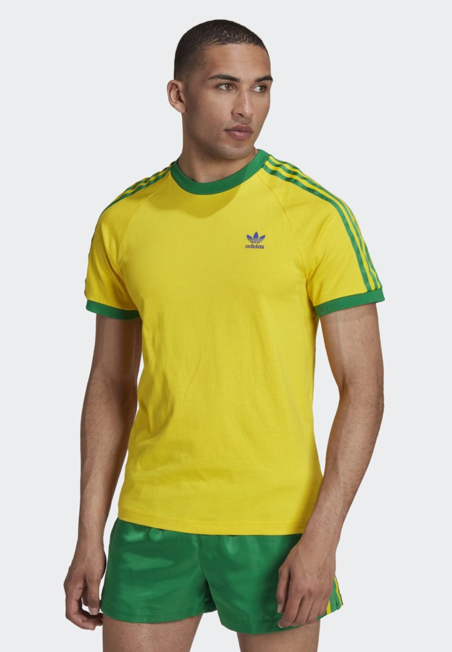 t shirt adidas yellow