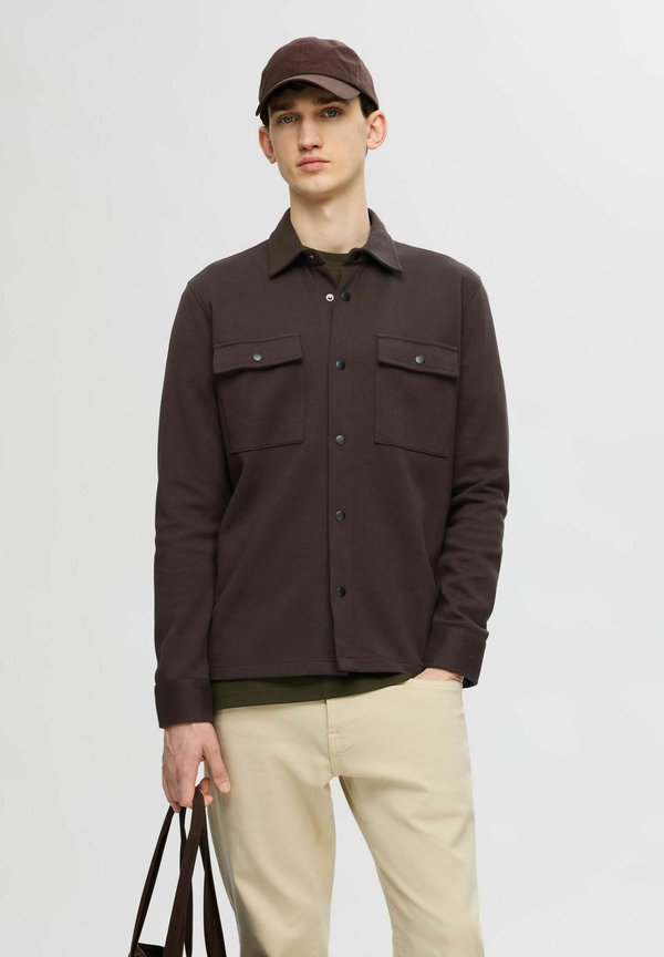 JACKIE  - Summer jacket - chocolate torte