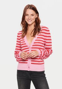 Saint Tropez - XAUSZ LS SHIMMER  - Cardigan - pink frosting Immagine in miniatura 1