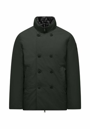 DOUBLE-BREASTED WITH REMOVABLE PADDED INTERIOR - Winter jacket - tarmac