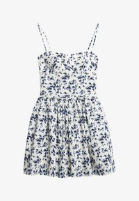 Ikke valgt, watercolour ditsy navy