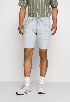 Jeansshort - light-blue denim