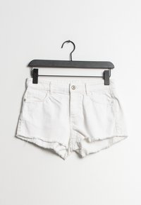 Mango Shorts vaqueros - white