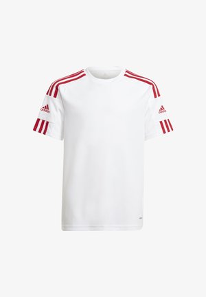 adidas Performance, SQUAD UNISEX - T-Shirt print - white/team power red