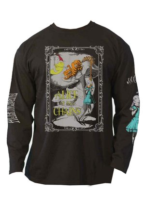 ALICE IN CHAINS WONDERLAND LONG SLEEVE - Long sleeved top - black