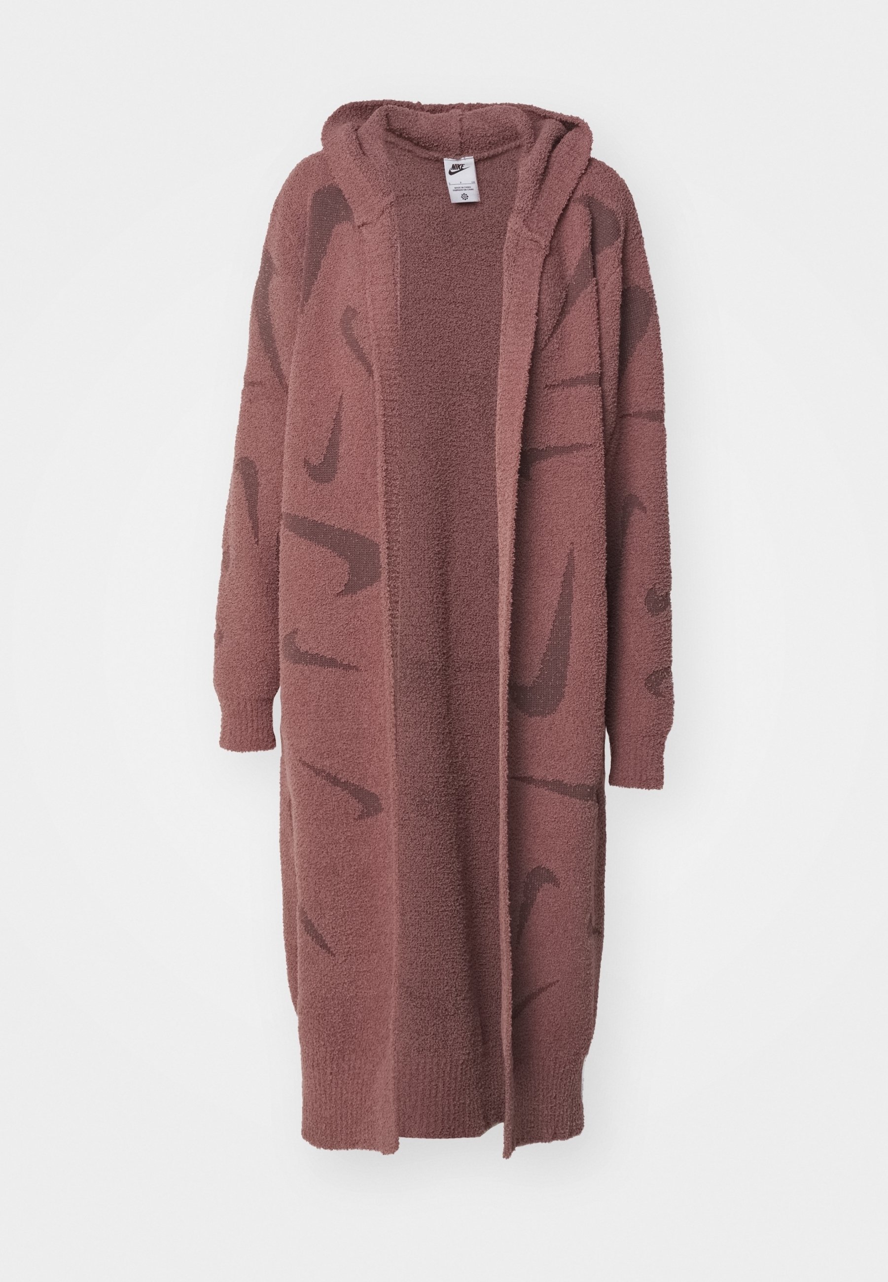 nike open front cardigan