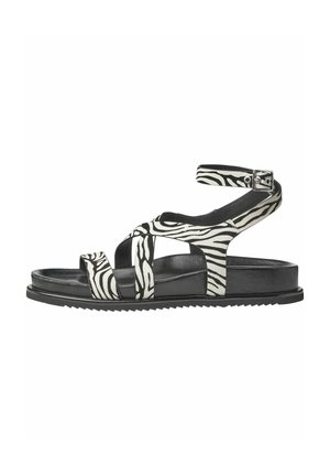 Riemensandalette - zebra