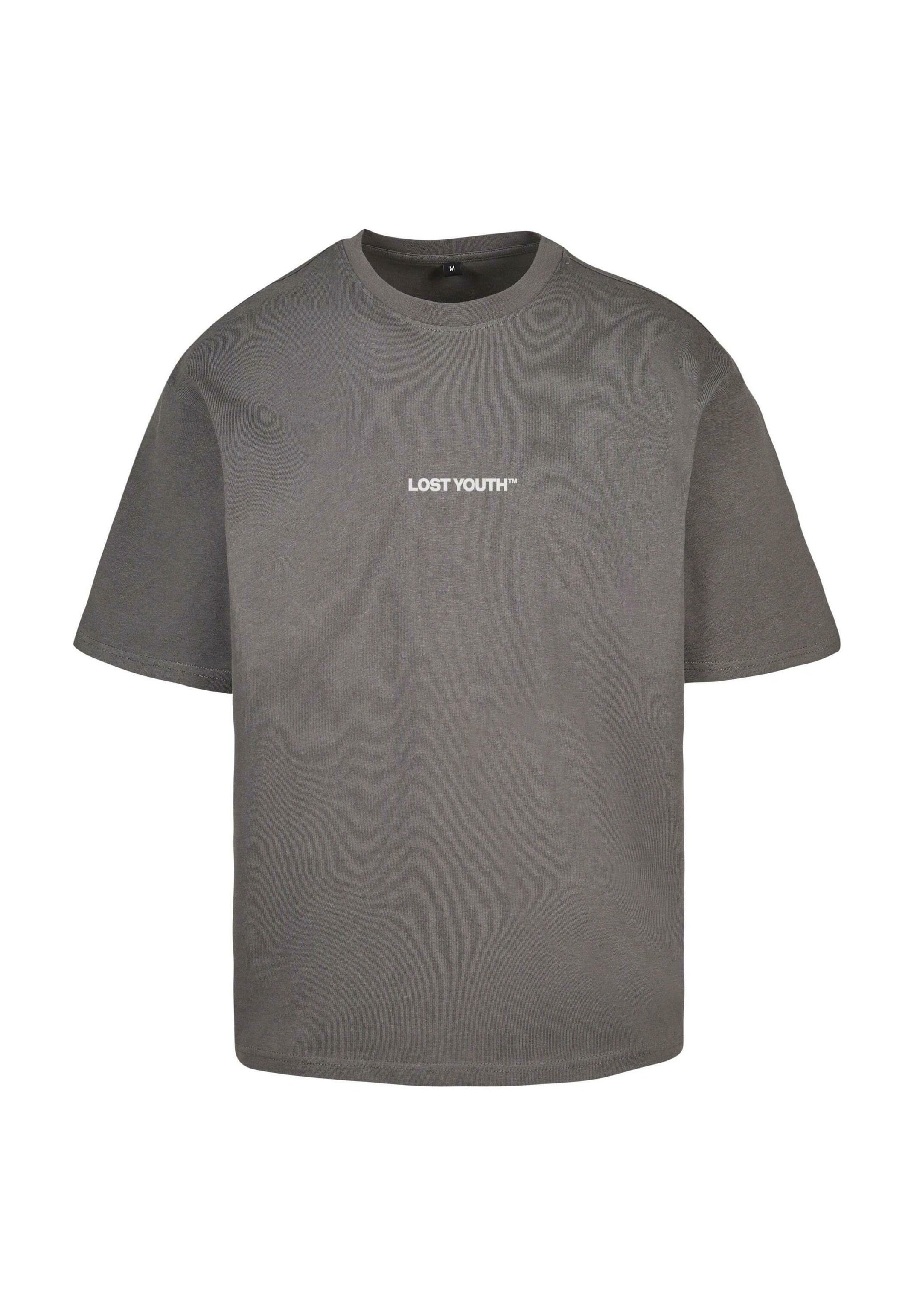 Lost Youth CHAOS - T-shirt z nadrukiem/niebieski - Zalando.pl