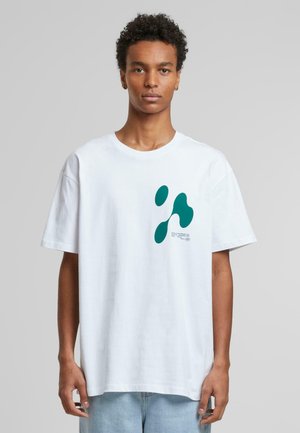 THEORY OF ANOMALY  - Print T-shirt - white