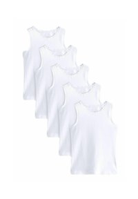 Next 5 PACK - REGULAR FIT - Undertrøjer - white