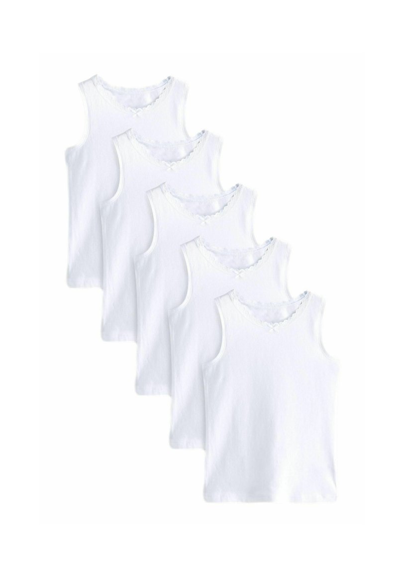 Next 5 PACK - REGULAR FIT - Undertrøjer - white