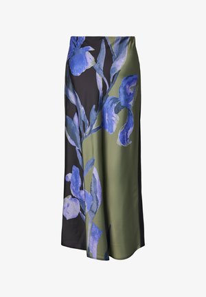 YAS, YASPELLA SKIRT - Jupe longue - black aop:etira print