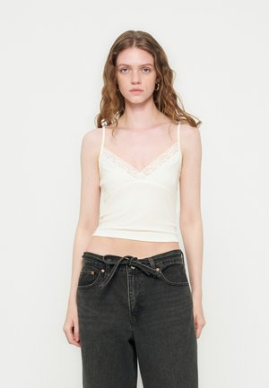 Even&Odd 3 PACK - Débardeur - blanc de blanc/paste lila/gray