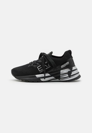 EA7 Emporio Armani UNISEX - Sneakers laag - triple black/silver