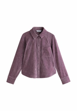 REGULAR FIT - SOFT BRUSHED LONG SLEEVE - Hemdbluse - plum purple