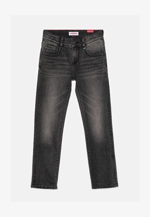 BAGGIO - Jean droit - dark grey vintage