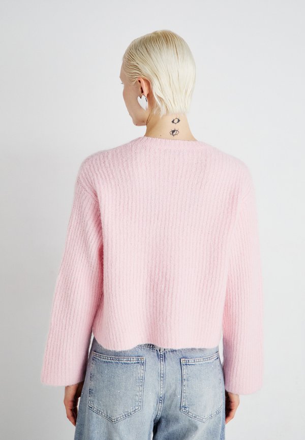 TIE CARDIGAN - Cardigan - pale lilac3