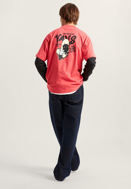 Vans REPEAR LOOSE - Print T-shirt - medium red — photo 4