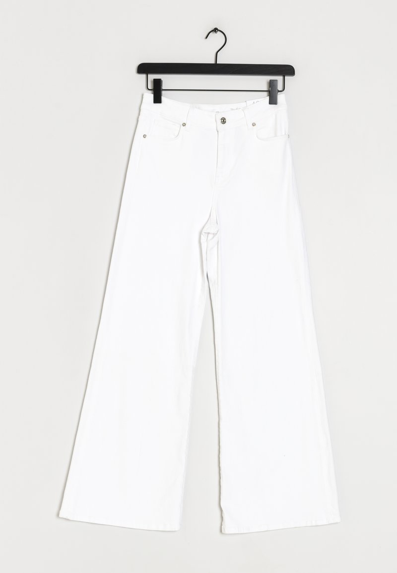 Mango Jean flare - white