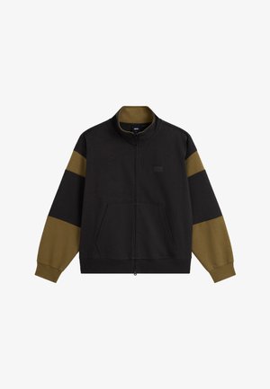 Vans, RETRO SPORT MOCK NECK FULL ZIP. - Felpa con zip - black