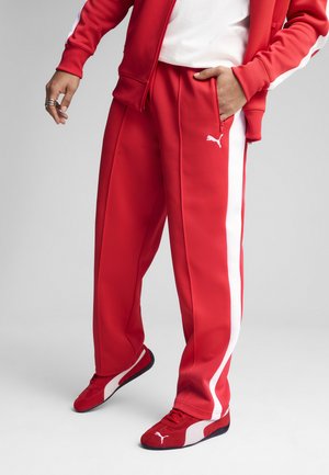 ALWAYS ON RELAXED TRAININGS - Tracksuit bottoms - for all time red