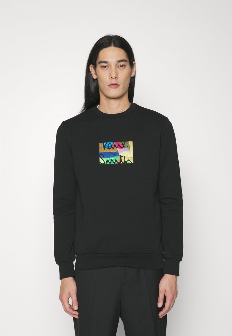 Paul Smith T Sweatshirt Black Side Stripe W2R-142V-F20081-79B