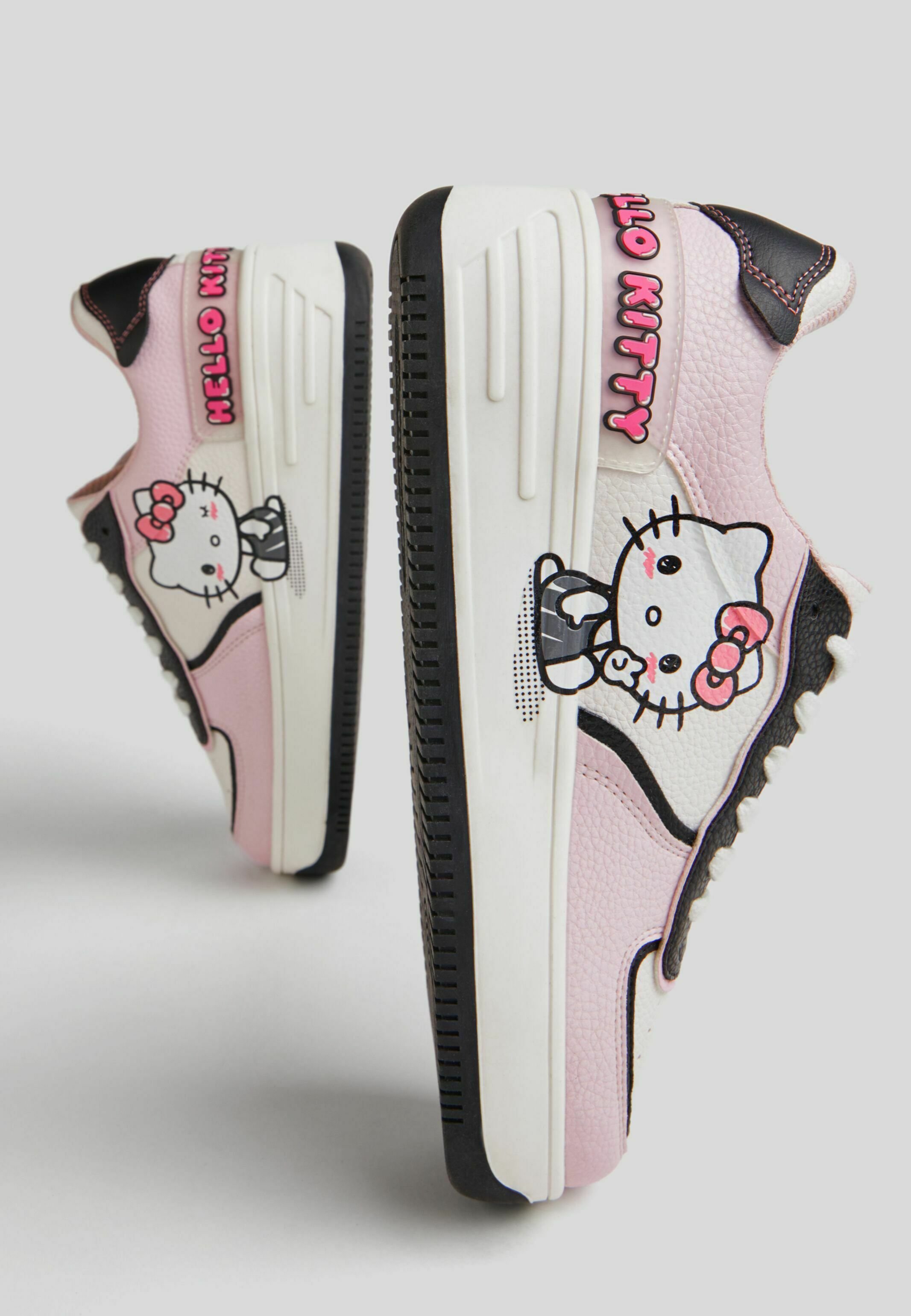Bershka HELLO KITTY - Sneakers laag - silver/zilverkleurig - Zalando.be