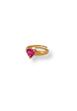 ByNouck ROSE HEART - Ring - gold coloured