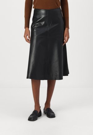 CATALINA FRAYA SKIRT - Lædernederdele - black