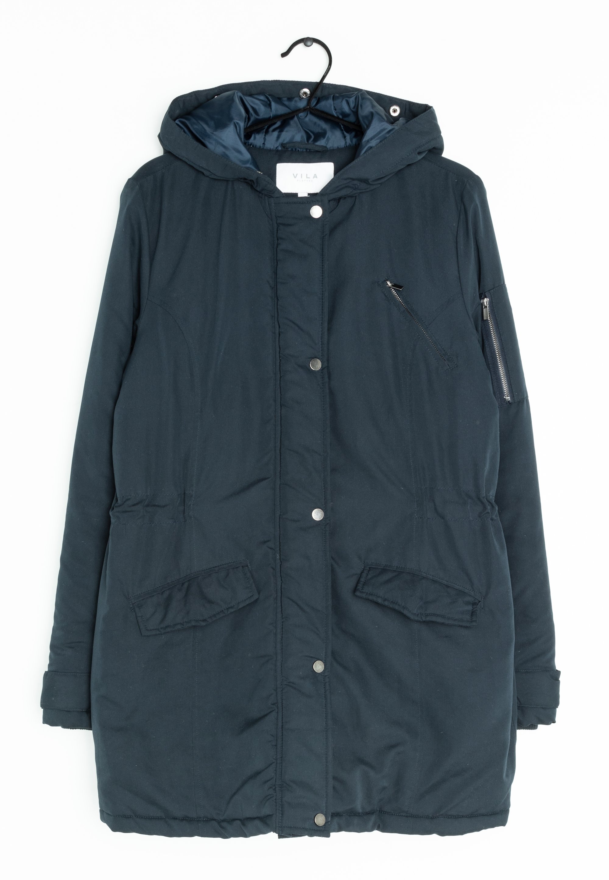 VILA Abrigo de invierno blue/azul (Segunda mano)