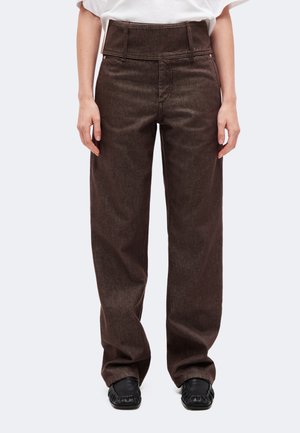 Sportmax, Дънки със свободна кройка - dark brown