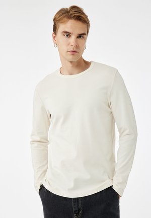 LONG SLEEVE - Långärmad tröja - beige