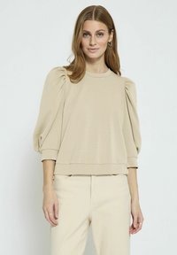 DICETTE PUFF SLEEVE - Bluza - sandshell