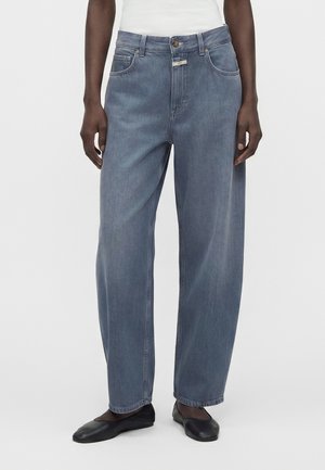 CLOSED, JAZZIE - Wide Leg - mid grey