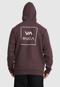RVCA ALL THE WAYS - Felpa con cappuccio - brown