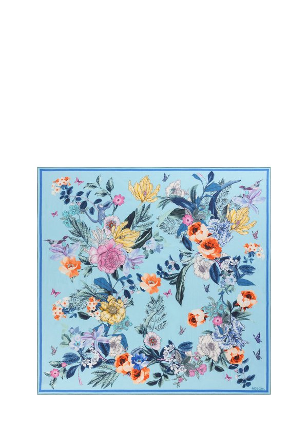 Tuch - multi turquoise