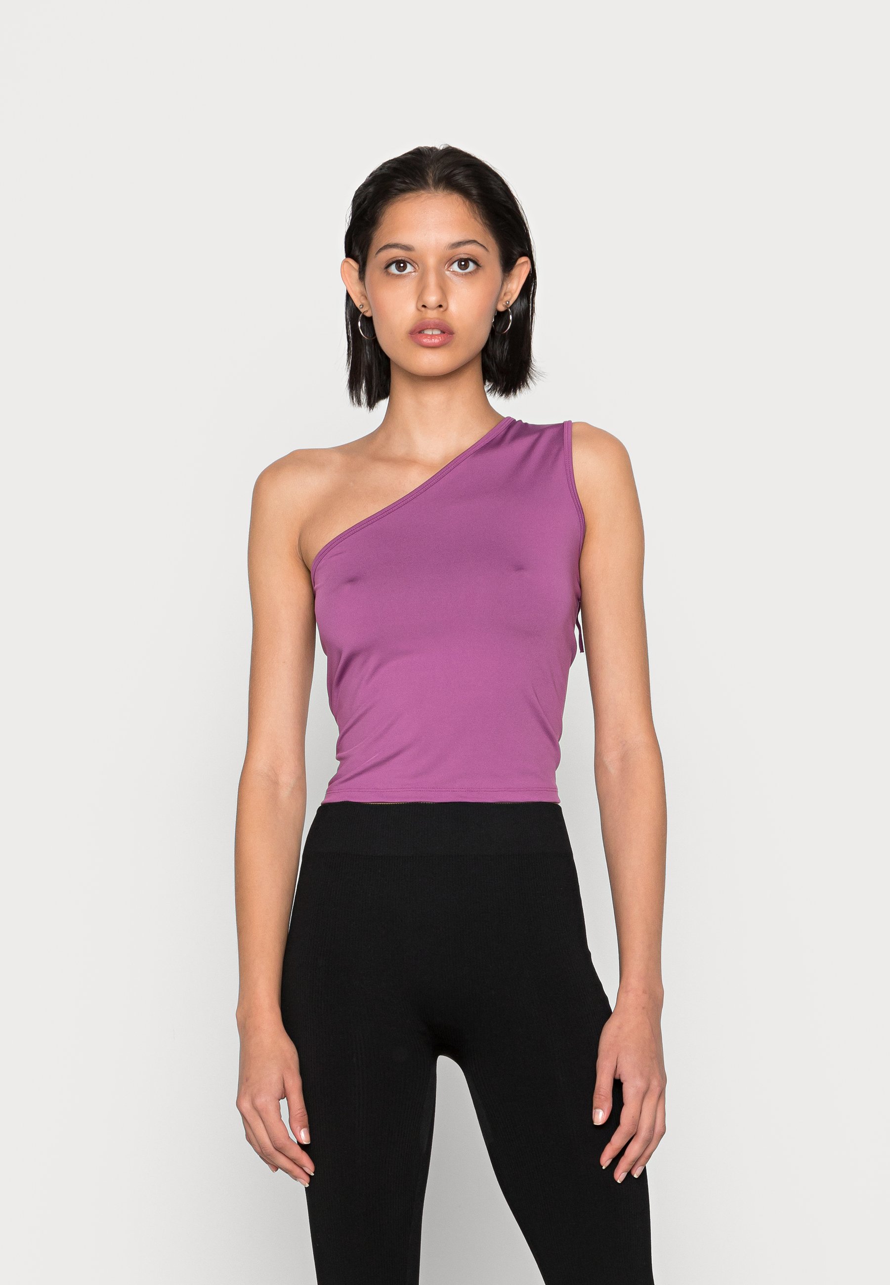 Weekday ONE SHOULDER - Top - purple 