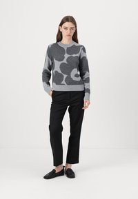 Marimekko AUKIO UNIKKO - Džemper - dark grey/grey