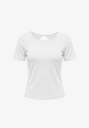 usha, T-shirts basic - white