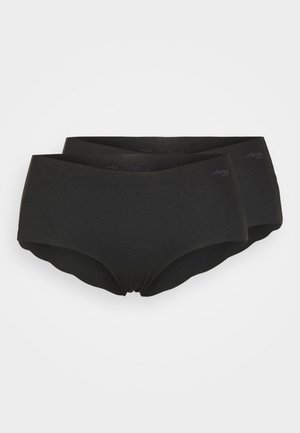 2 PACK - Pants - black