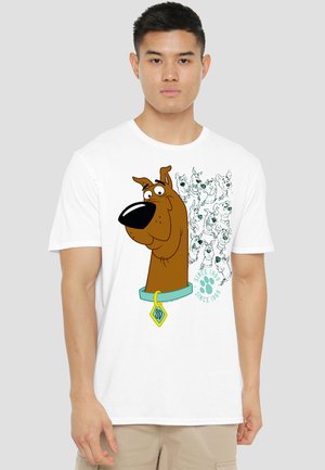 Cotton Soul, SCOOBY DOO EVOLUTION OF SCOOBY DOO - Print T-shirt - white
