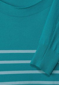 Cecil Stickad tröja - mottled turquoise
