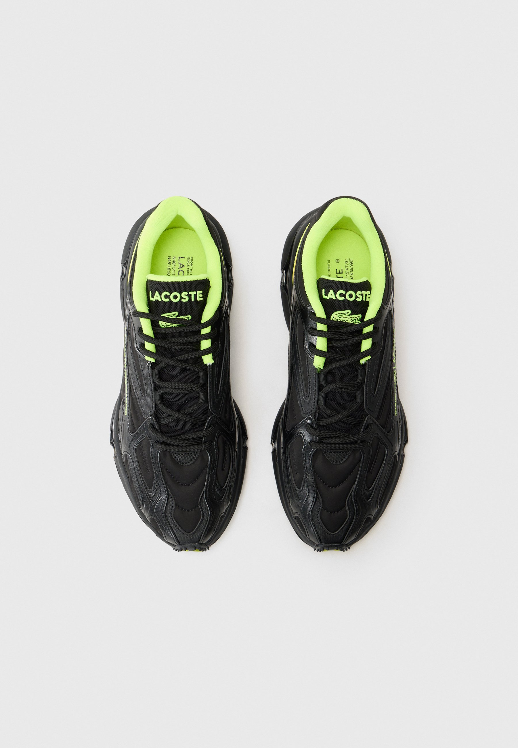 Lacoste L003 2K24 - Zapatillas - black/yellow/negro - Zalando.es