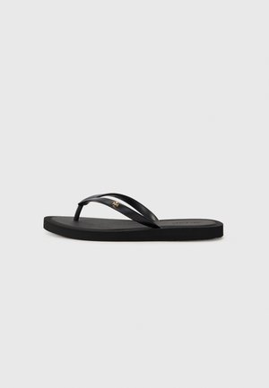 Tory Burch KIRA - T-bar sandals - perfect black/gold