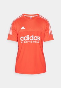 TIRO - Camiseta estampada - bright red/white