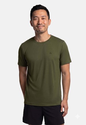 Danish Endurance, MOMENTUM RUNNING 2-PACK - Sport T-shirt - black dark olive