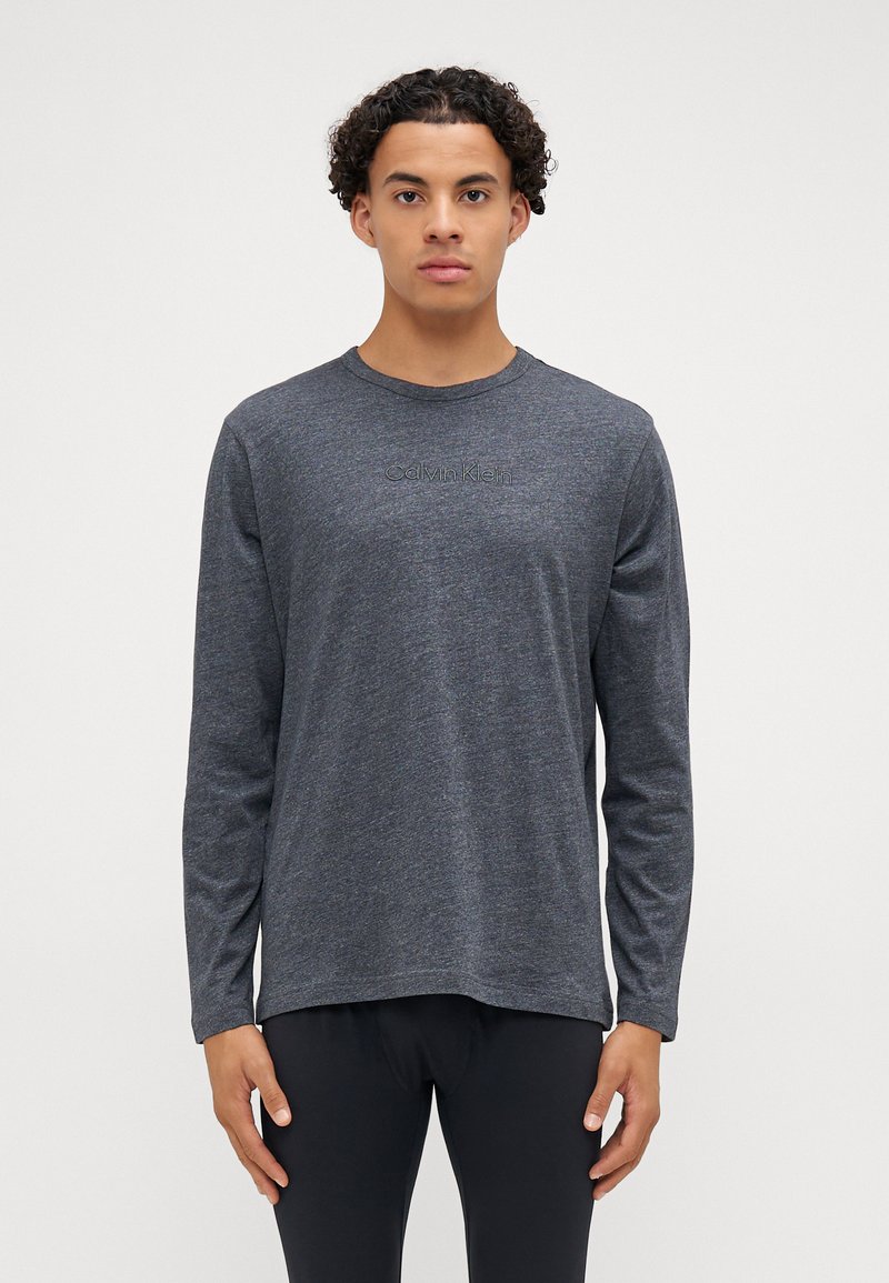 Calvin Klein Underwear LOGO - Pyjamasoverdel - dark grey