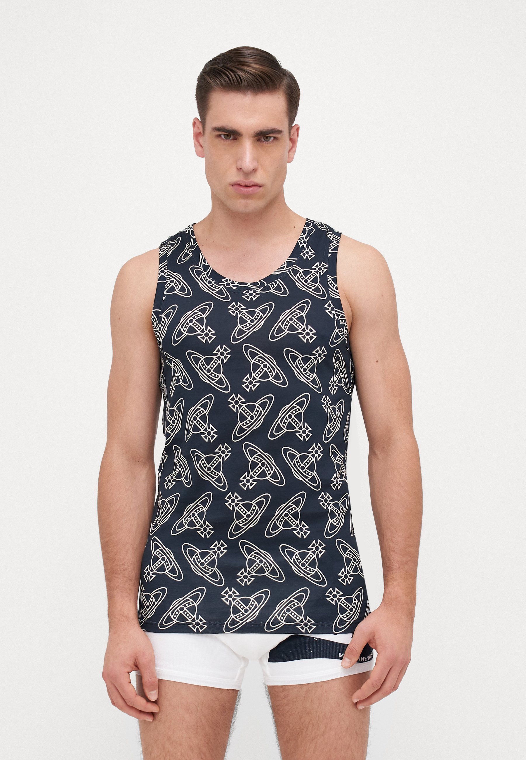 Vivienne Westwood ORB VESTs - Undershirt - black - Zalando