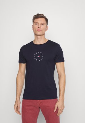 ROUNDALL GRAPHIC TEE - T-shirt con stampa - desert sky